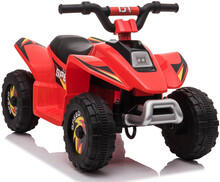 Kids 6V Electric ATV Quad Rechargeable Battery Ride On - Red