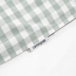 Modella Quilt Cover Set - 100% Cotton, King, Gingham - Canningvale