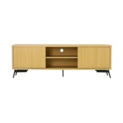 Ponti 2-Doors TV Stand Cabinet Entertainment Unit 178cm - Natural