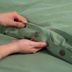 Quilt Cover Set - Cotton, King, Almond - Canningvale