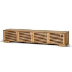 Riley 2.3m TV Entertainment Unit - Natural by Interior Secrets - AfterPay Available