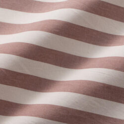 Modella Stripe Quilt Cover Set - 100% Cotton, Single, White - Canningvale