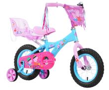 Peppa Pig 30cm Bike with Dollseat and Basket