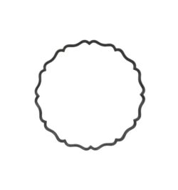 Adella Scalloped Round Mirror by Interior Secrets - AfterPay Available