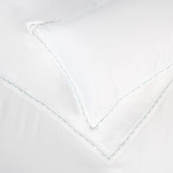 Palazzo Royale Embroidered Quilt Cover Set - 1000 Thread Count, King, Green - Canningvale