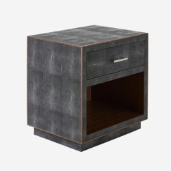 Andrew Martin Fitz Bedside Table - Grey
