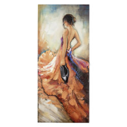 Barefoot Tango Picture Metal Wall Art In Multicolor