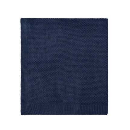 Bedeck 1951 Hamari Knitted Throw, Midnight