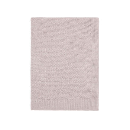 Bedeck 1951 Hamari Knitted Throw, Tuberose