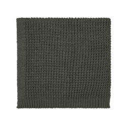 Bedeck 1951 Nura Knitted Throw, Charcoal