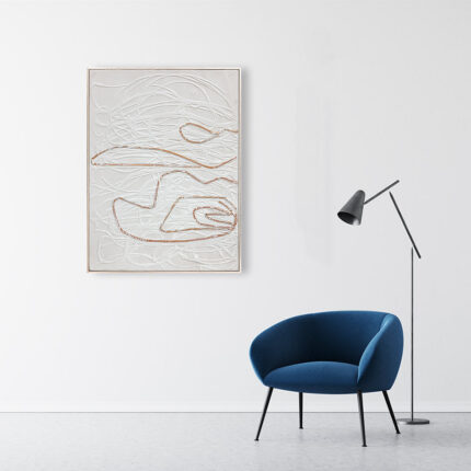 Berkeley Designs Abstract Design 17 Wall Art Brown
