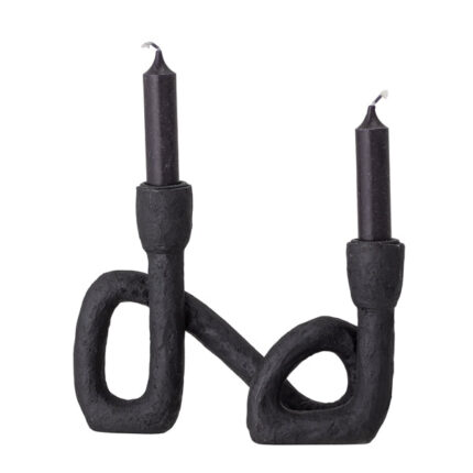 Bloomingville Mashel Black Candle Holder