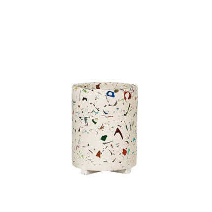 Broste Copenhagen Holder Candle Holder Razzo Rainy Day Multi Colour