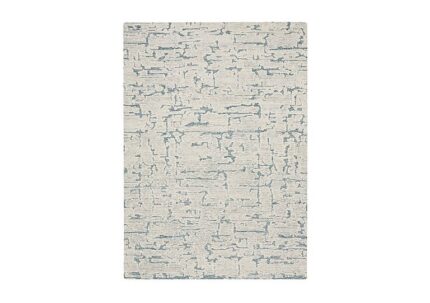 Calvin Klein Teal Sculptural Rug - 250cm-x-366cm - Teal