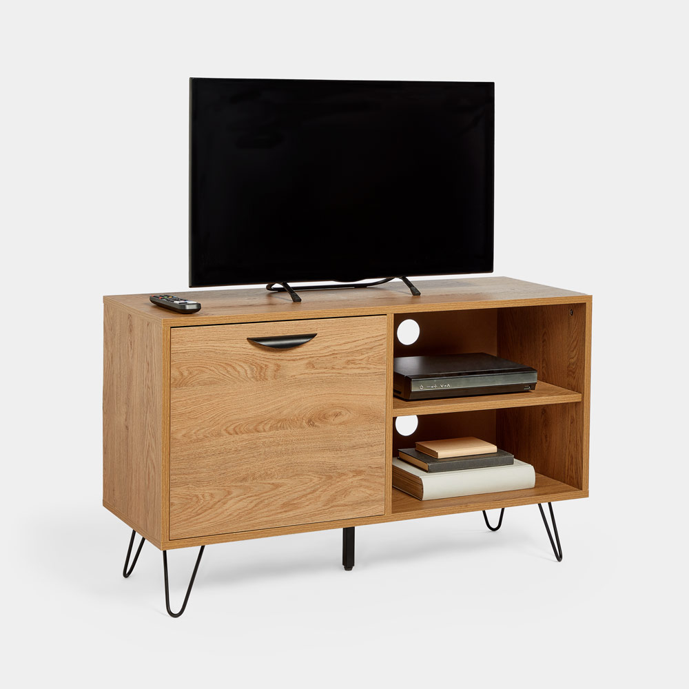 Capri Oak Effect TV Unit Online in UK Buy Now
