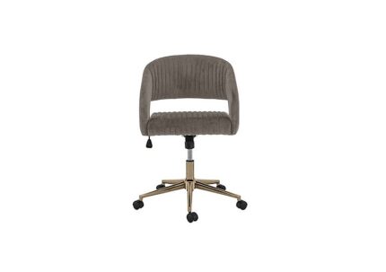 Coco Swivel Office Chair - Grey