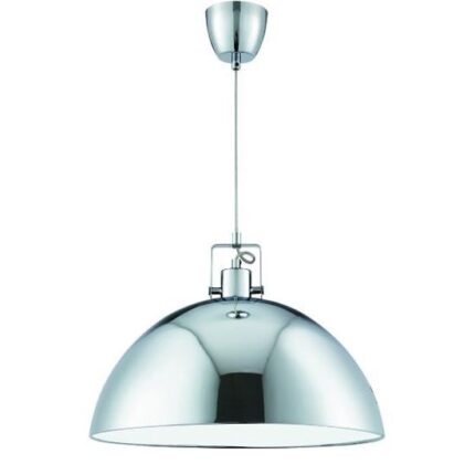 Domas Chrome Pendant Lamp With Adjustable Suspension