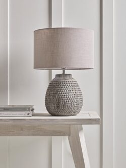 Dotty Concrete Table Lamp
