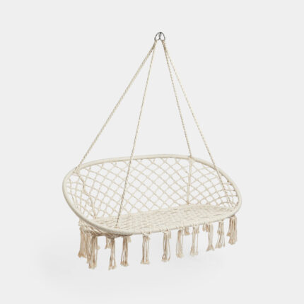 Double Rope Hanging Chair - Garden Furniture - VonHaus