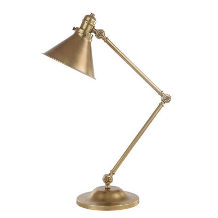 Elstead Provence 1 Light Table Lamp Aged Brass | Outlet