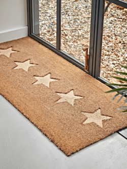 Embossed Stars Doormat - Double