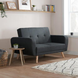 Farrow - 2 Seater Sofa Bed - Grey - Fabric