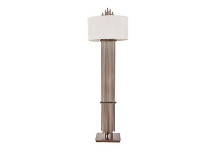 Franz Dark Antique Brass Floor Lamp