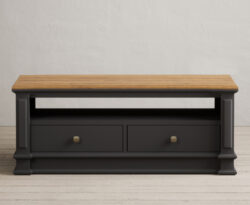 Lawson Oak and Charcoal Grey Painted Coffee Table
