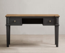Lawson Oak and Charcoal Grey Painted Dressing Table