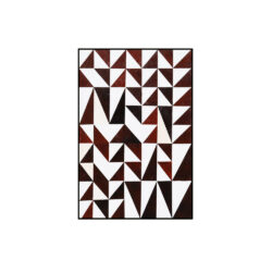 Liang & Eimil Abstract Triangles Wall Art Brown