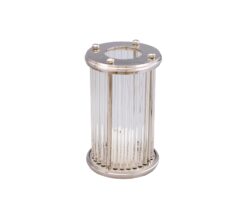 Liang & Eimil Bethany Hurricane Candle Holder - Nickel Small