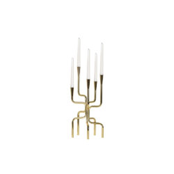 Liang & Eimil Maman Gold Candle Holder