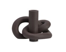 Liang and Eimil Medusa Candle Stick Holder in Earth Brown