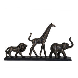 Libra Calm Neutral Collection - Bronze Safari Sculpture