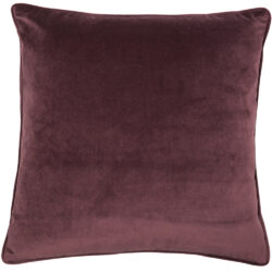 Malini Luxe Cushion Aubergine / Small