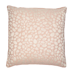 Malini Pebble Weave Cushion in Blush - 43 x 43cm
