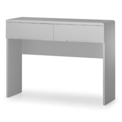 Manhattan - Dressing Table With 2 Drawers - Grey - Wooden