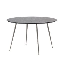 Mason Dining Table - Brushed Silver Legs