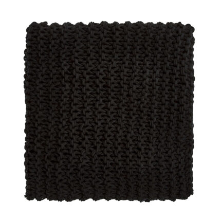 Nalu Nicole Scherzinger Akela Knitted Throw, Black