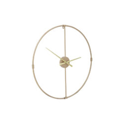 Olivia's Boutique Hotel Collection - Gold Round Wall Clock