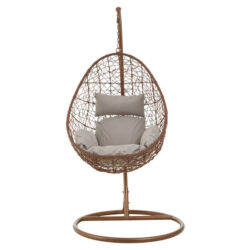 Olivia's Outdoor Hanging Chair Brown