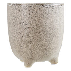Olivia's Speckled Natural Stoneware Planter Small