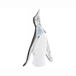 Platinum Penguin Large Sculpture