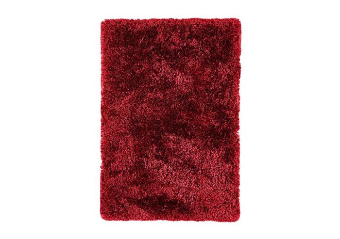 Plush Rug - 140-x-200 - Red