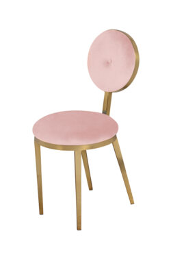 Ravello Dining Chair - Blush Pink