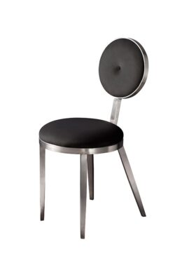 Ravello Dining Chair Silver - Black