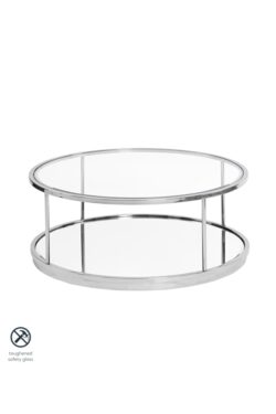 Rippon Silver Circular Coffee Table
