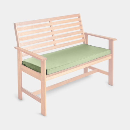 Sage Green Padded Outdoor Bench Cushion