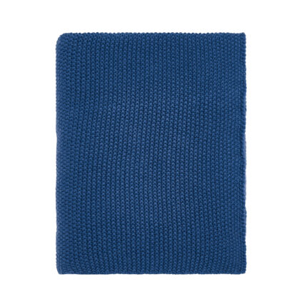 Sanderson Very Rose & Peony Throw, Blue
