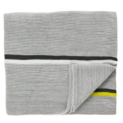 Scion Bedding, Mr Fox Throw, Silver